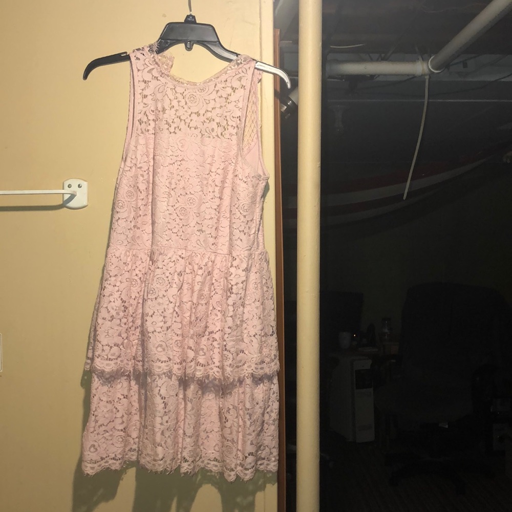 pink dress